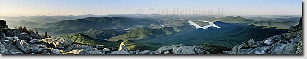 Lake Placid region murals and nature photography panoramas