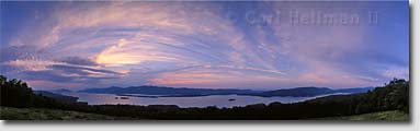 Adirondack art prints - Lake George nature photography panoramas and fine art prints and pictures