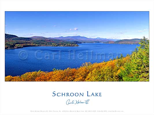 Schroon Lake poster, Adirondacks poster, SchroonLake pictures, Schroon Lake fine art prints, Schroon Lake panoramas