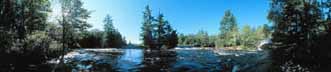 Falls on the Bog River near Tupper Lake