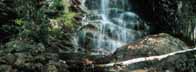 Adirondack panorama of Beaver Meadow Falls