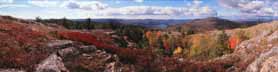 Overlooking Pharaoh Lake and Pharaoh Mtn. from Treadway
