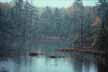 Early snow at North Pond