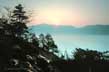 Early light from Deer Leap - Lake George photo of sunrise over mist on Lake George