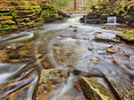 Bear Brook, Adirondack calendar, Adirondack photos by Carl Heilman II, Adirondack pictures, Adirondack prints, Adirondack nature photography, Adirondack panoramas
