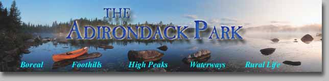 Click on each Adirondack Park region to view a nature photography gallery