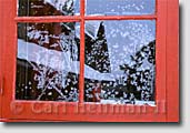 Adirondack Park prints - window reflection at The Sagamore, Raquette Lake