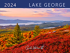 Lake George wall calendar cover - Lake George photos - panoramas, photos and photography of the Lake George region