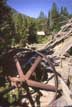 Abandoned mine camp in the Tobacco Root Range