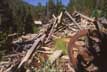 Abandoned mining camp