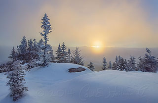 Magic light in the High Peaks