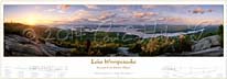 Lake Winnipesaukee panoramas poster - nature photography panorama posters