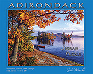 Adirondack puzzle, photo jigsaw puzzle, high peaks puzzle, adirondack gifts, carl heilman puzzle