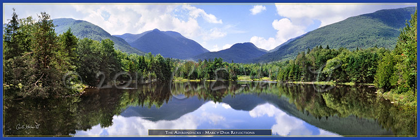 Panoramic Jigsaw Puzzle, Carl Heilman Adirondack Photography, puzzle from Van Hoevenberg