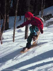 Snowshoeing workshops fun!