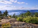 View from Buck Mountain on Lake George, from the 2009 book, Lake George by Carl Heilman II, Adirondack lakes and mountains wallpaper, Lake George, North Country Books wallpaper copyright by nature photographer Carl Heilman II, Brant Lake, New York